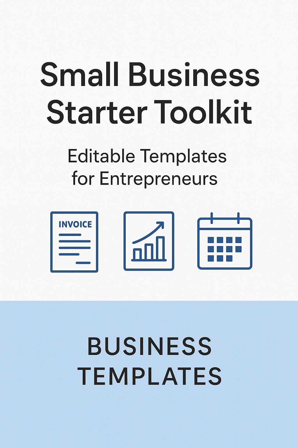 Small Business Starter Toolkit – Editable Templates Bundle