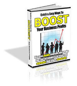 Quick & Easy Way To Boost Your Business Profits (E-Book)